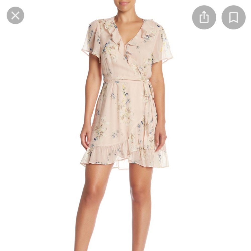 Paige Cardamom Wrap Dress